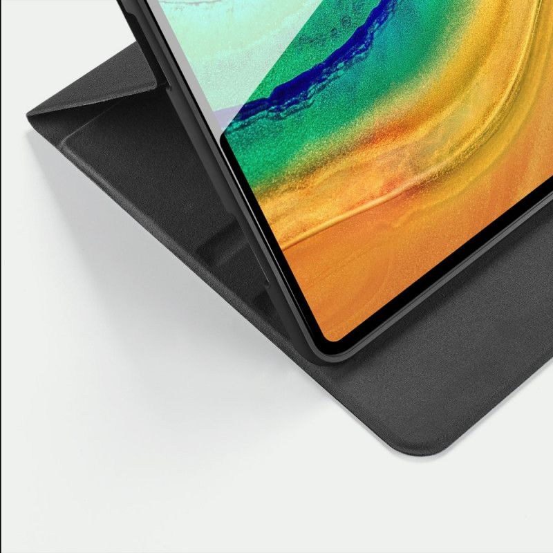 Älykäs Kotelo Huawei MatePad Pro Tummansininen Musta Domo -Sarja Dux-Ducis