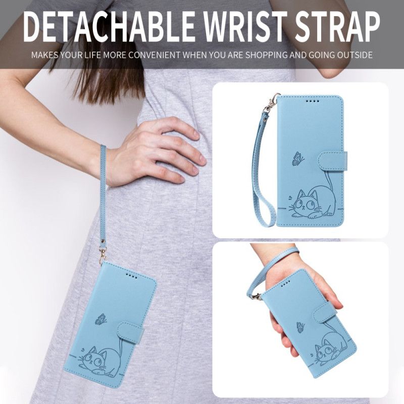 Kotelot Huawei Pura 80 Pro Graafinen Kissa Viivoilla