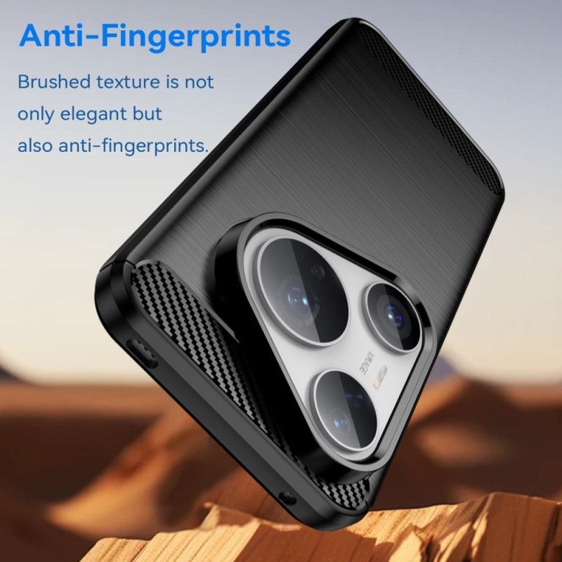 Kuori Huawei Pura 80 Pro Harjattu Hiilikuitu Suojakuori