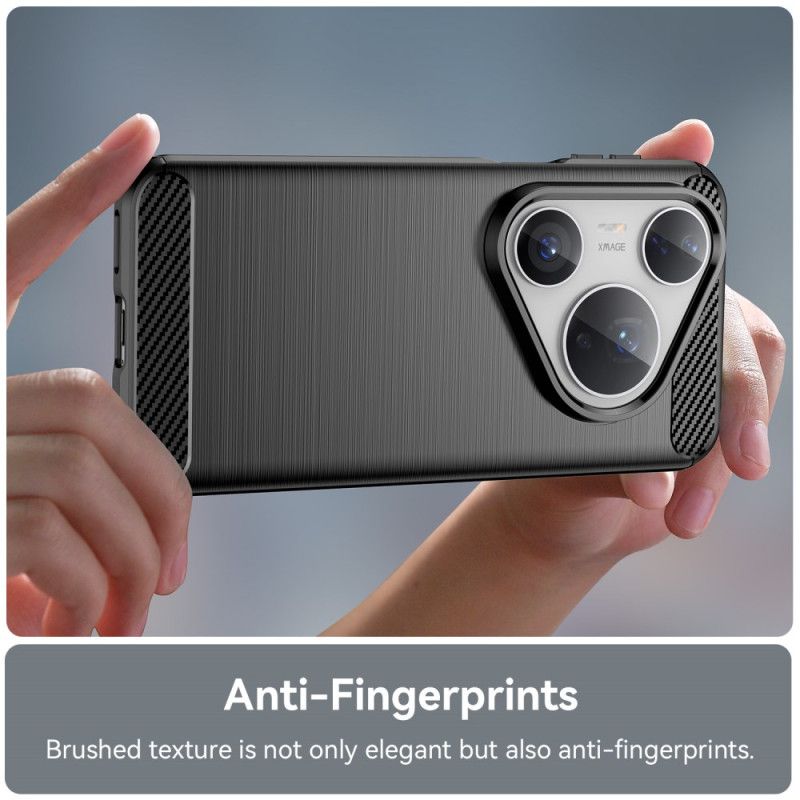 Kuori Huawei Pura 80 Pro Harjattu Hiilikuitu Suojakuori