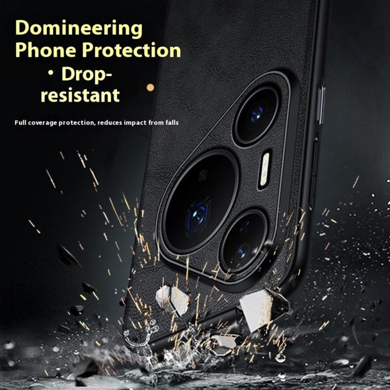 Kuori Huawei Pura 80 Pro Sulada Nahkaefekti