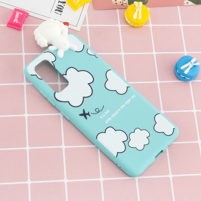 Kuori Samsung Galaxy A41 Koira Pilvissä 3D