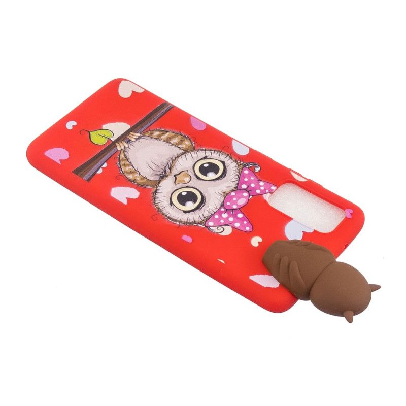 Kuori Samsung Galaxy A41 Neiti Pöllö 3D