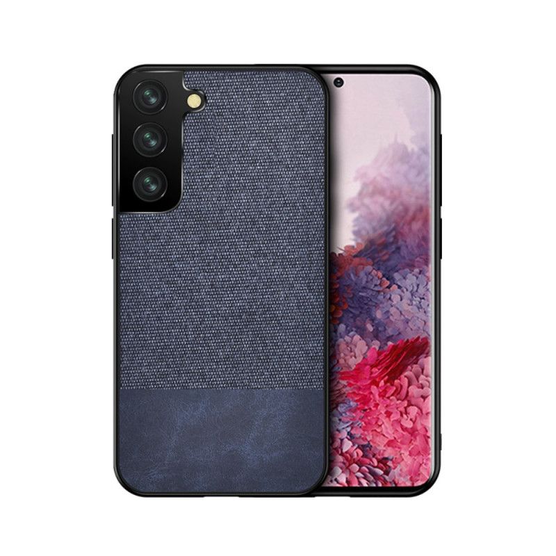 Kuori Samsung Galaxy S21 5G Harmaa Musta Kaksirakenteinen Tekonahka Suojakuori