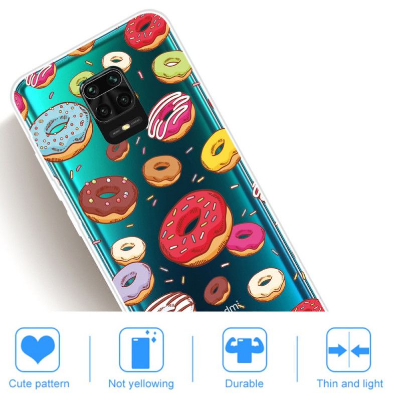 Case Kuoret Xiaomi Redmi Note 9S / Note 9 Pro Puhelinkuoret Rakkaus Munkkeja