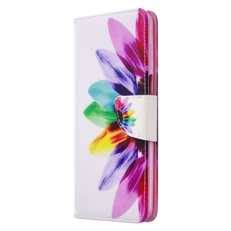 Kotelot Xiaomi Redmi Note 9S / Note 9 Pro Vesiväri Kukka