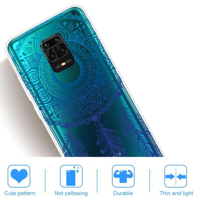 Kuori Xiaomi Redmi Note 9S / Note 9 Pro Ainutlaatuinen Kukka Mandala