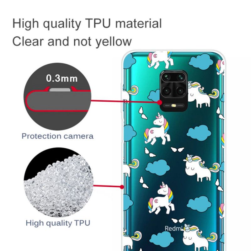 Kuori Xiaomi Redmi Note 9S / Note 9 Pro Pienet Yksisarviset