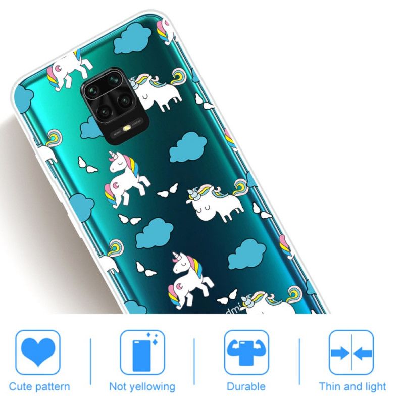 Kuori Xiaomi Redmi Note 9S / Note 9 Pro Pienet Yksisarviset