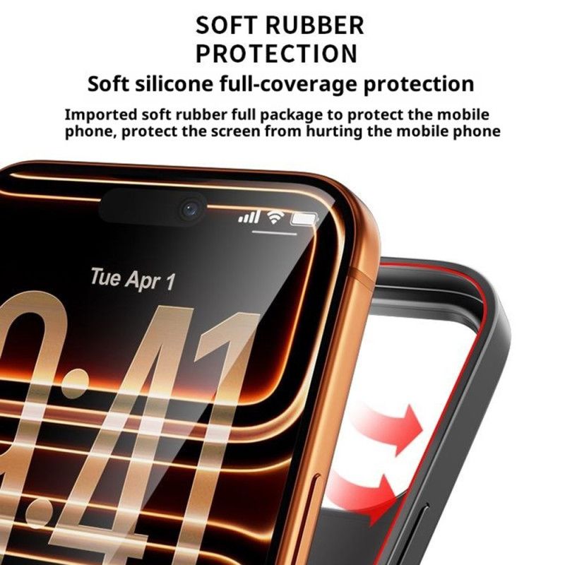 5000 Mah Ulkoinen Akkukotelo iPhone 17 Prolle Sisäänrakennetulla Telineellä