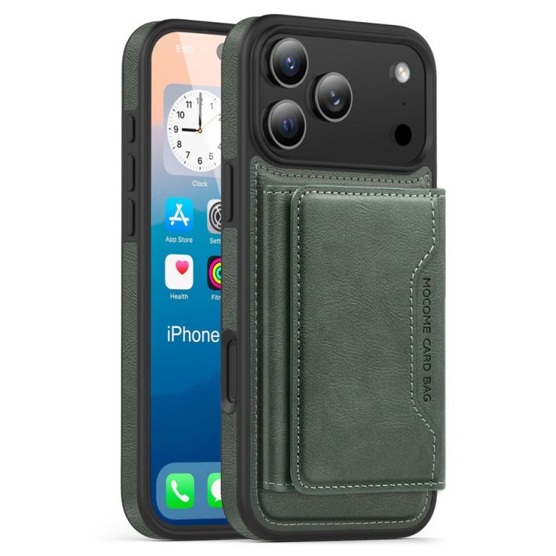 Case iPhone 17 Pro Puhelinkuoret Magsafe Premium Irrotettavalla Kortilla Pidike