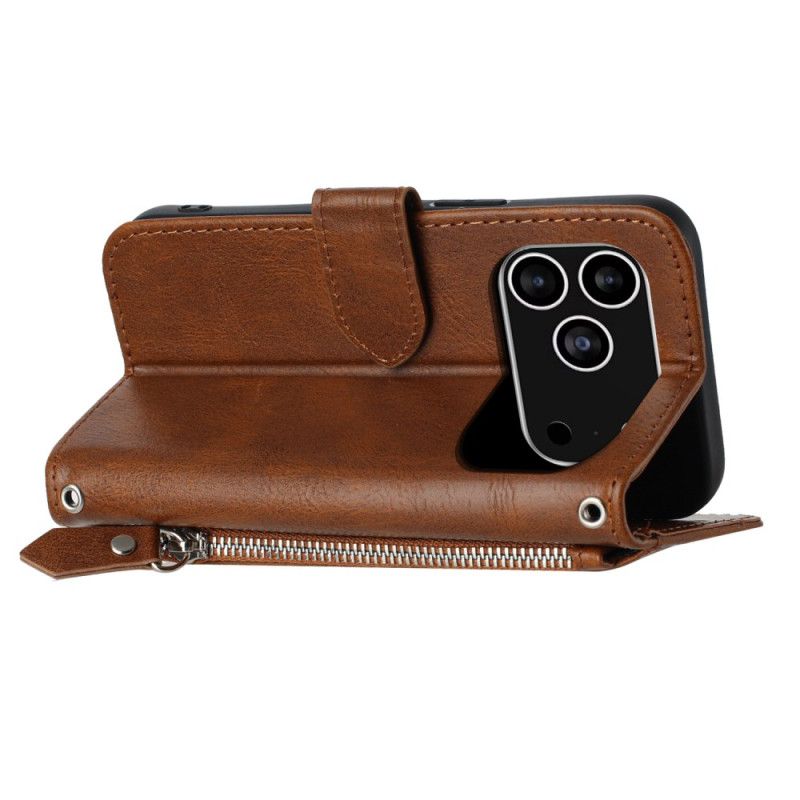 Kotelot iPhone 17 Pro Retrohenkinen Hihnadesign