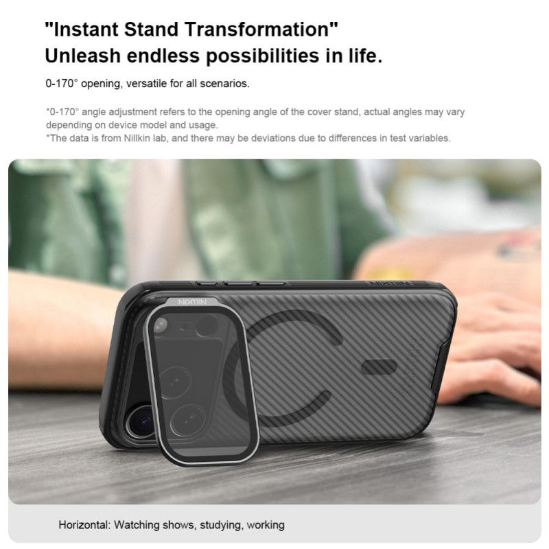 Kuori iPhone 17 Pro Camshield -potkuri Magneettinen Nillkin