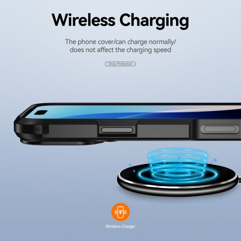 Kuori iPhone 17 Pro Hybridi Läpinäkyvä