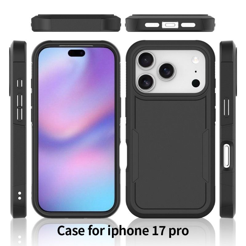 Kuori iPhone 17 Pro Kaksi Yhdessä -suoja