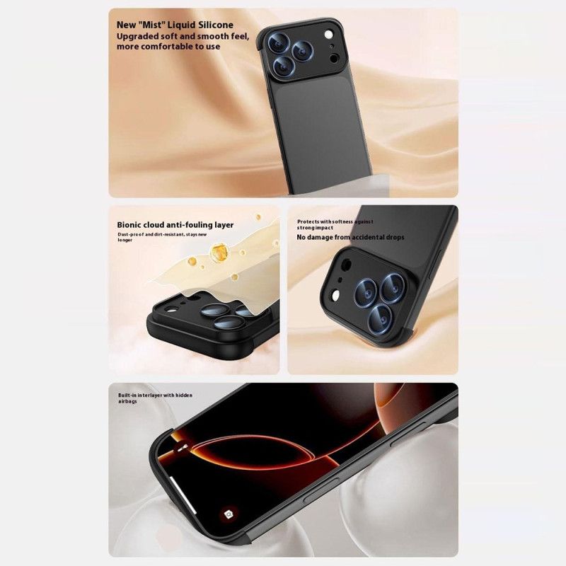 Kuori iPhone 17 Pro Kehyksetön Kulmasuojalla Ja Integroidulla Linssillä