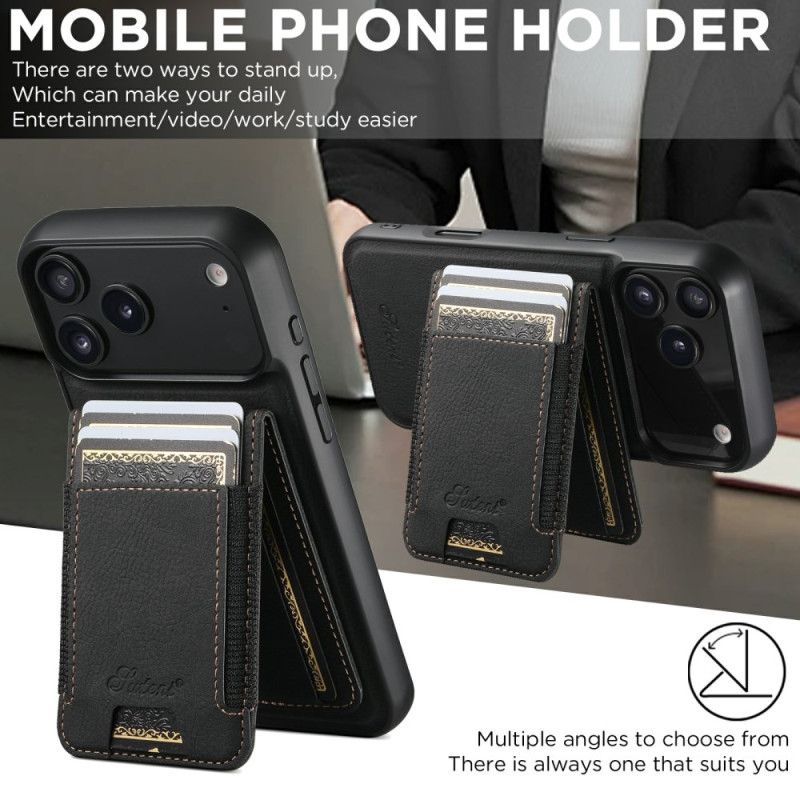 Kuori iPhone 17 Pro Magsafe 2-in-1 Irrotettava Korttikotelo