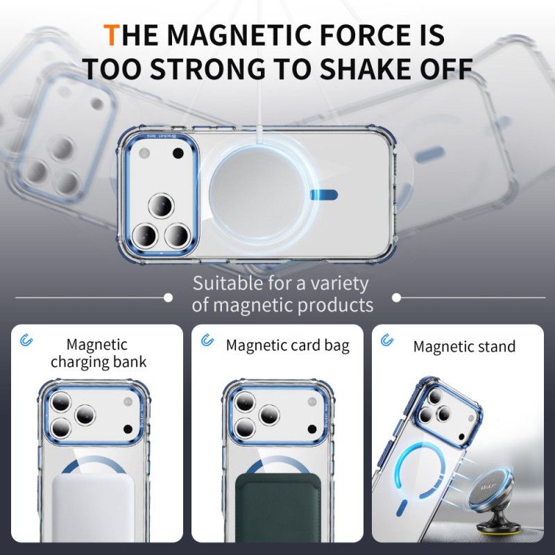 Kuori iPhone 17 Pro Magsafe-yhteensopiva Sisäänrakennetun Jalustan Kanssa