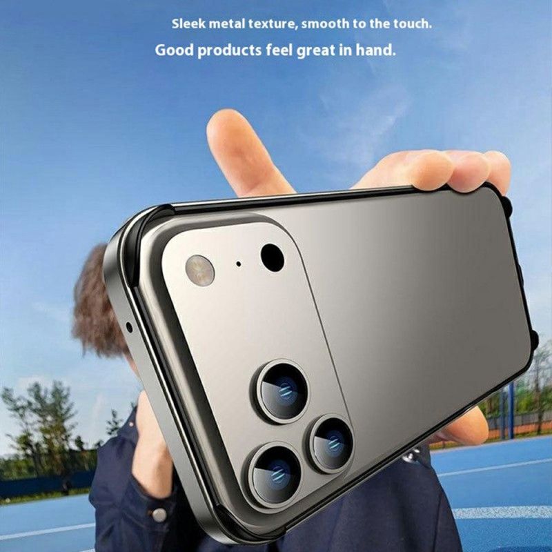 Kuori iPhone 17 Pro Metallinen Puskuri Suojakuori