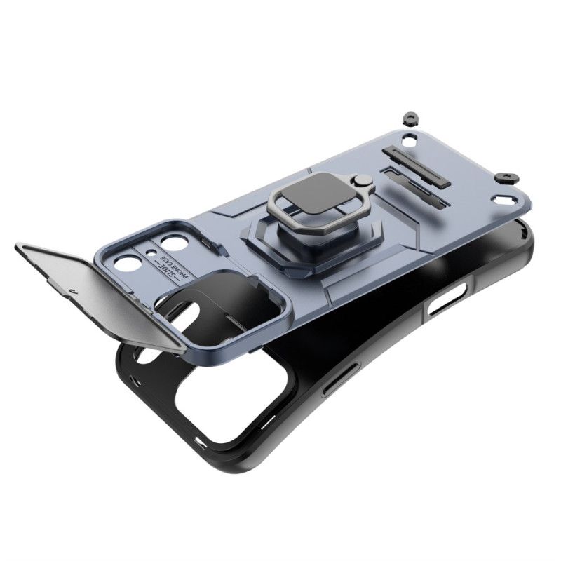 Kuori iPhone 17 Pro Sormuskotelo Linssinsuojalla Suojakuori