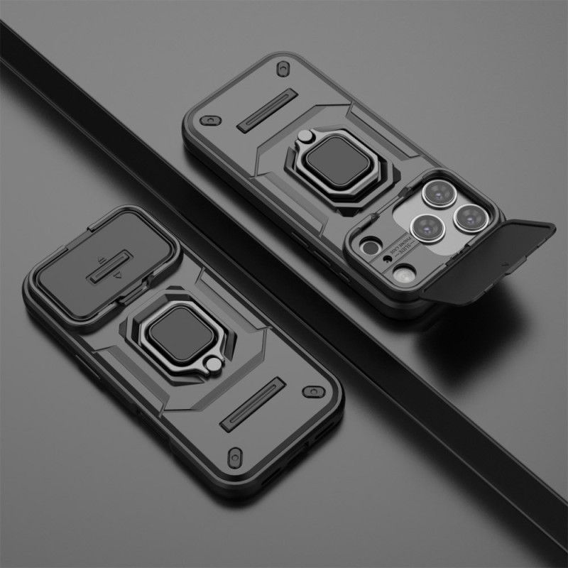 Kuori iPhone 17 Pro Sormuskotelo Linssinsuojalla Suojakuori