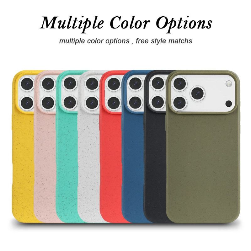 Kuori iPhone 17 Pro Vehnänolkikuidut