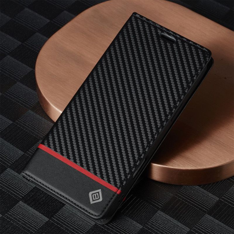 Nahkakotelo iPhone 17 Pro Lc.imeeke Hiilikuitu