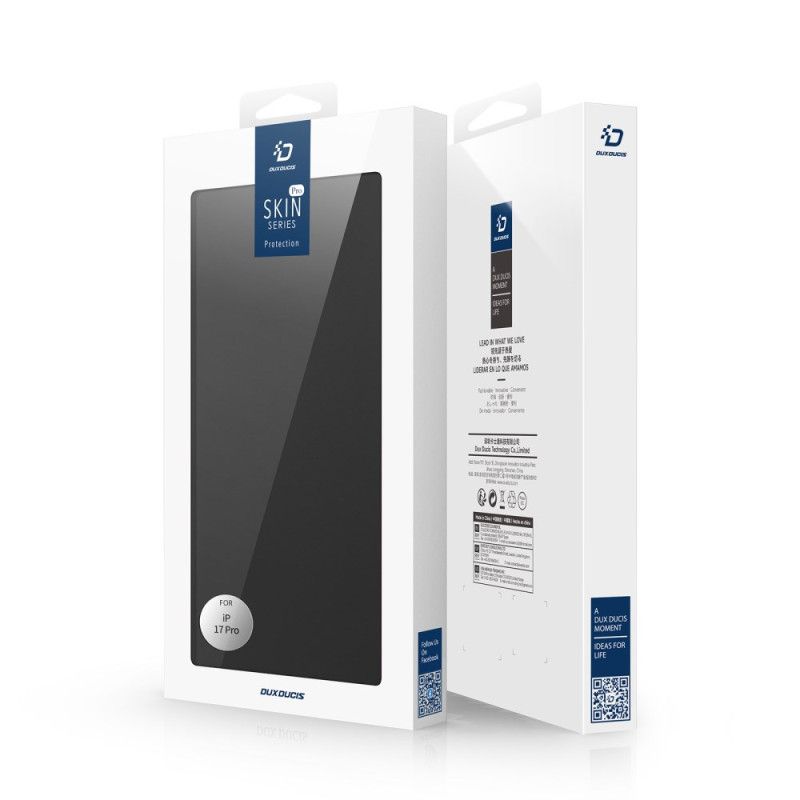 Nahkakotelo iPhone 17 Pro Skin Pro Series Dux Ducis Suojakuori