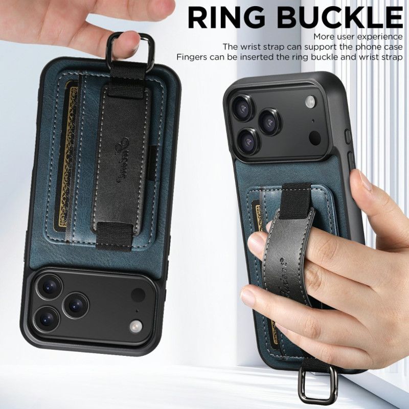 Puhelinkuoret iPhone 17 Pro Retrohenkinen Korttikotelo