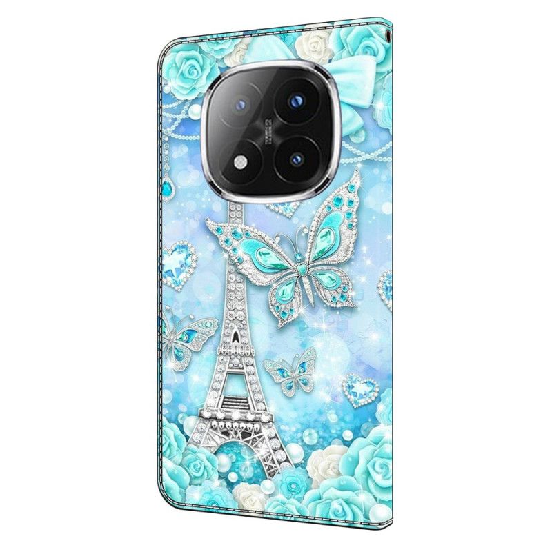 Kotelot Xiaomi Redmi Note 14 Pro 4g Eiffel-torni Ja Timantit Suojakuori