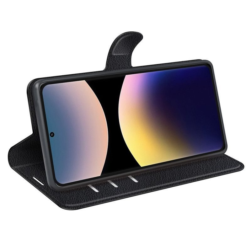 Kotelot Xiaomi Redmi Note 14 Pro 4g Klassinen Litsi-tekonahka