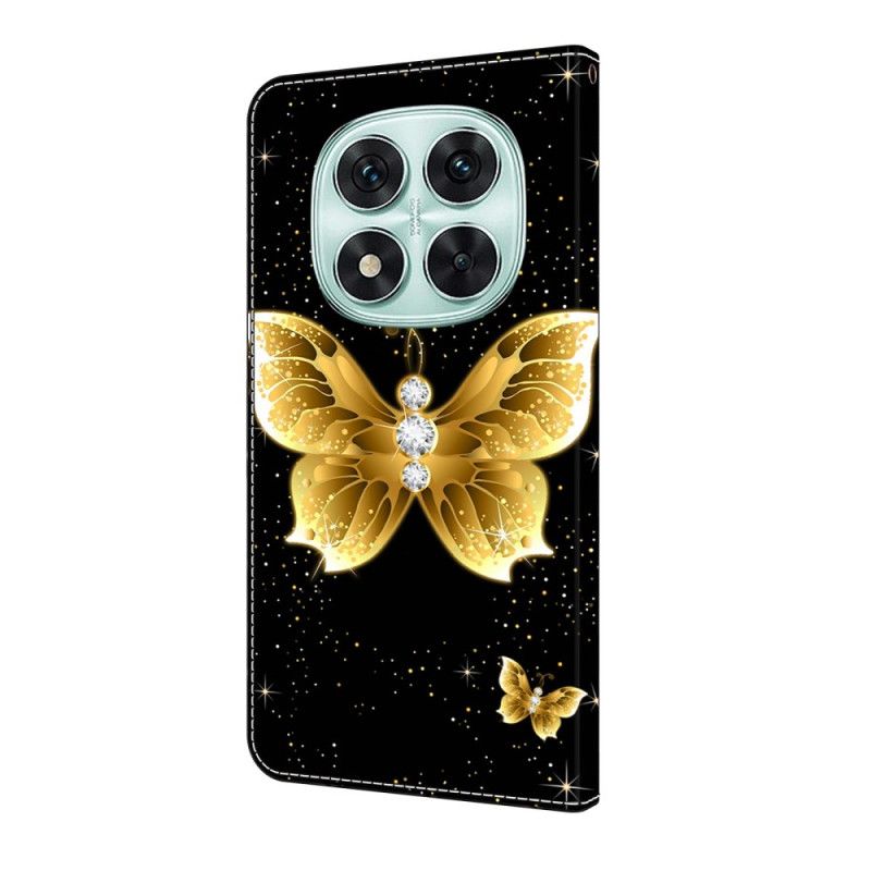 Kotelot Xiaomi Redmi Note 14 Pro 4g Kultaiset Perhoset Suojakuori