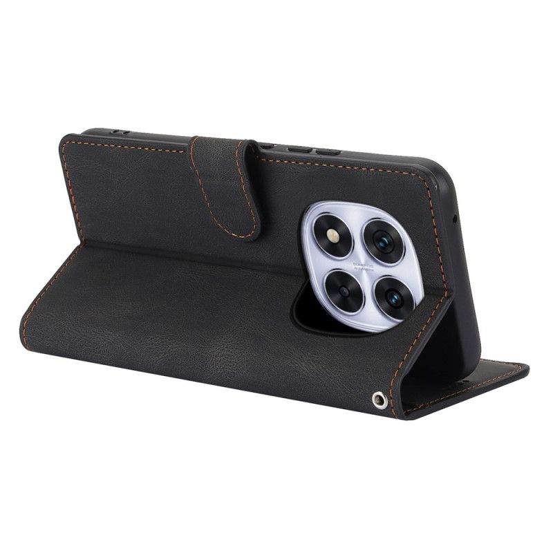 Kotelot Xiaomi Redmi Note 14 Pro 4g Mokkanahkaefekti Hihnalla