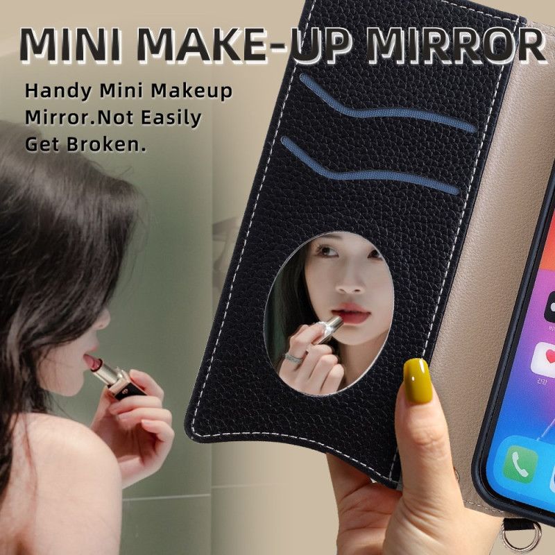 Kotelot Xiaomi Redmi Note 14 Pro 4g Puhelinkuoret Kaksivärinen Lompakko Ketjulla