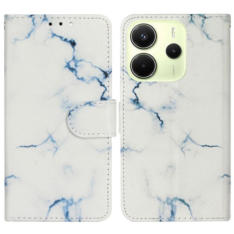 Kotelot Xiaomi Redmi Note 14 Pro 4g Valkoinen Marmorikuvio Suojakuori