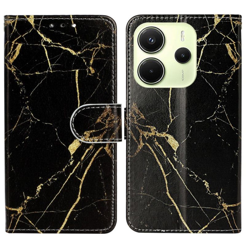 Kuoret Xiaomi Redmi Note 14 Pro 4g Musta Ja Kultainen Marmori