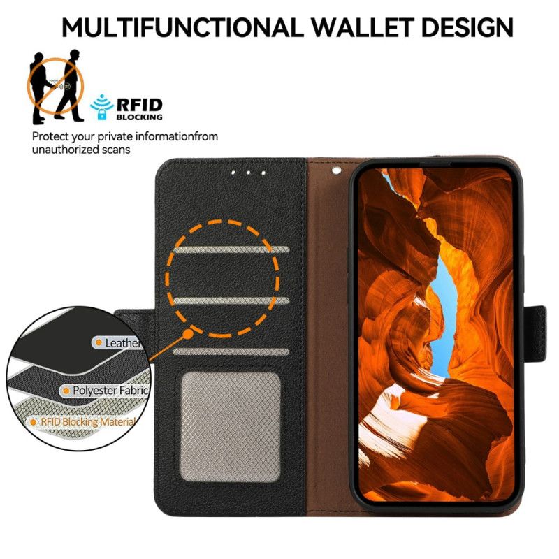 Kuori Xiaomi Redmi Note 14 Pro 4g Abeel Nahkakuvioinen Suojakuori