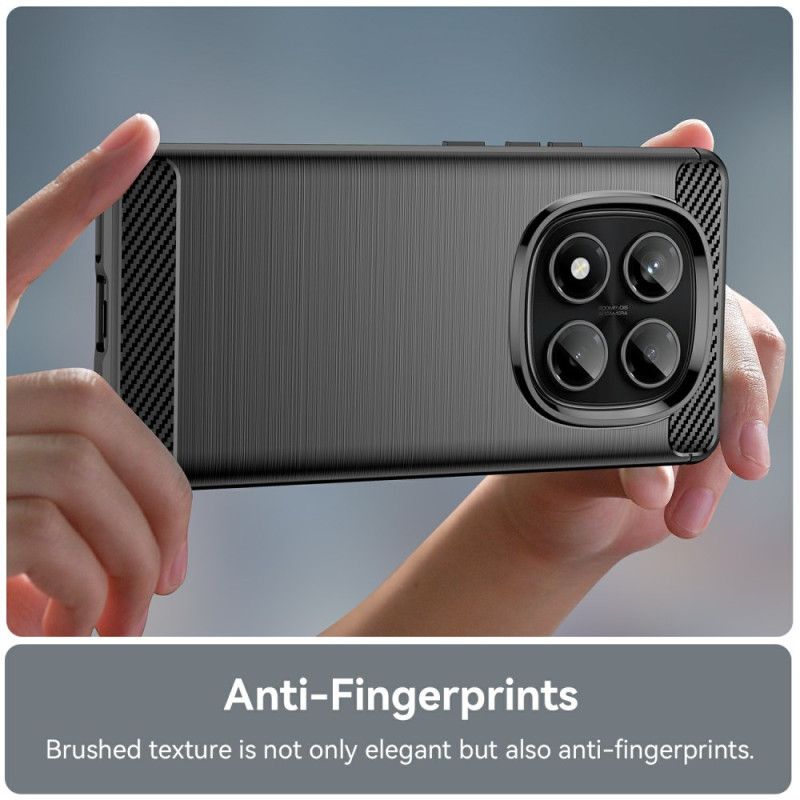 Kuori Xiaomi Redmi Note 14 Pro 4g Harjattu Hiilikuitu