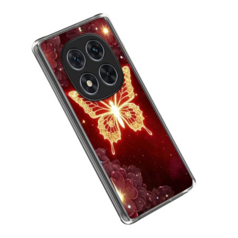 Kuori Xiaomi Redmi Note 14 Pro 4g Kultainen Perhonen Suojakuori