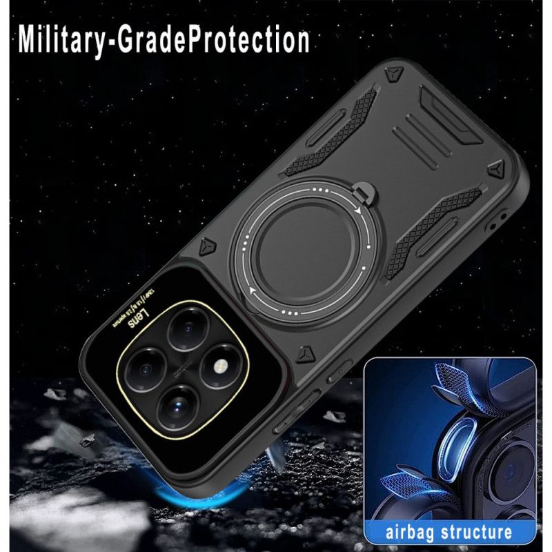 Kuori Xiaomi Redmi Note 14 Pro 4g Magneettinen Pyörivä Jalusta