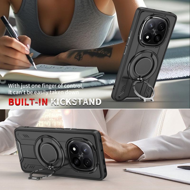 Kuori Xiaomi Redmi Note 14 Pro 4g Magsafe-yhteensopiva Pyörivän Jalustan Kanssa