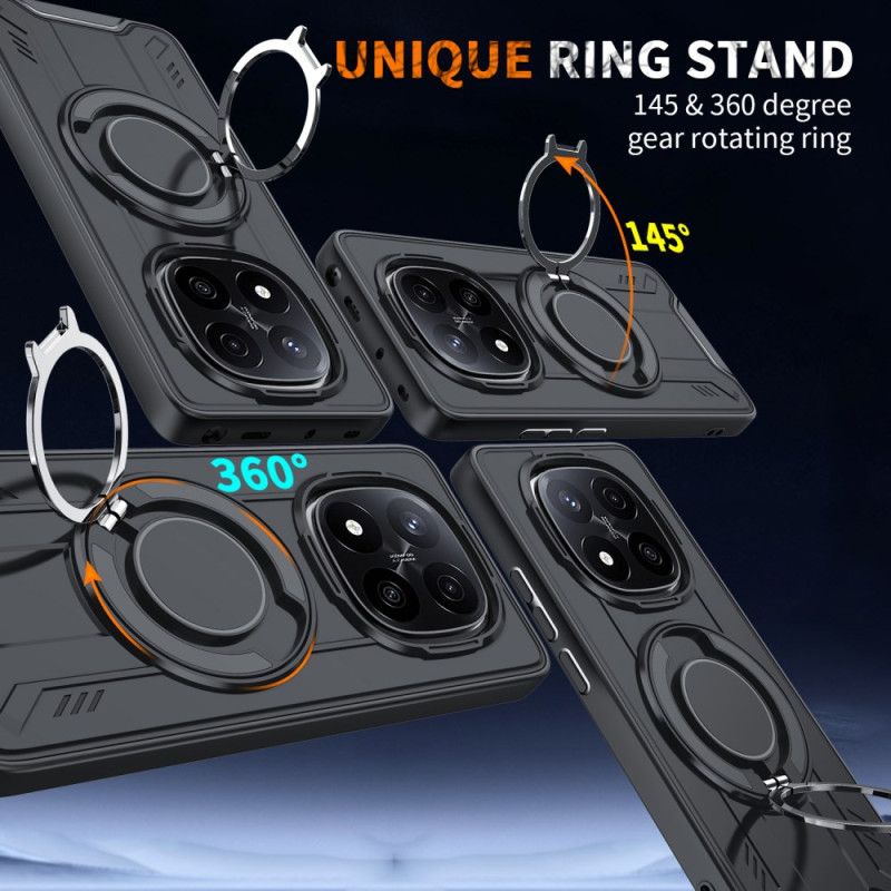 Kuori Xiaomi Redmi Note 14 Pro 4g Magsafe-yhteensopiva Pyörivän Jalustan Kanssa