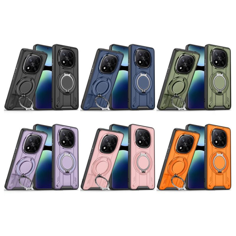 Kuori Xiaomi Redmi Note 14 Pro 4g Magsafe-yhteensopiva Pyörivän Jalustan Kanssa