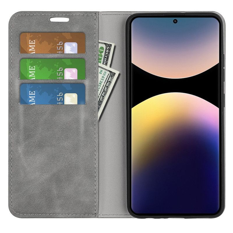 Nahkakotelo Xiaomi Redmi Note 14 Pro 4g Puhelinkuoret Nahkatyylinen