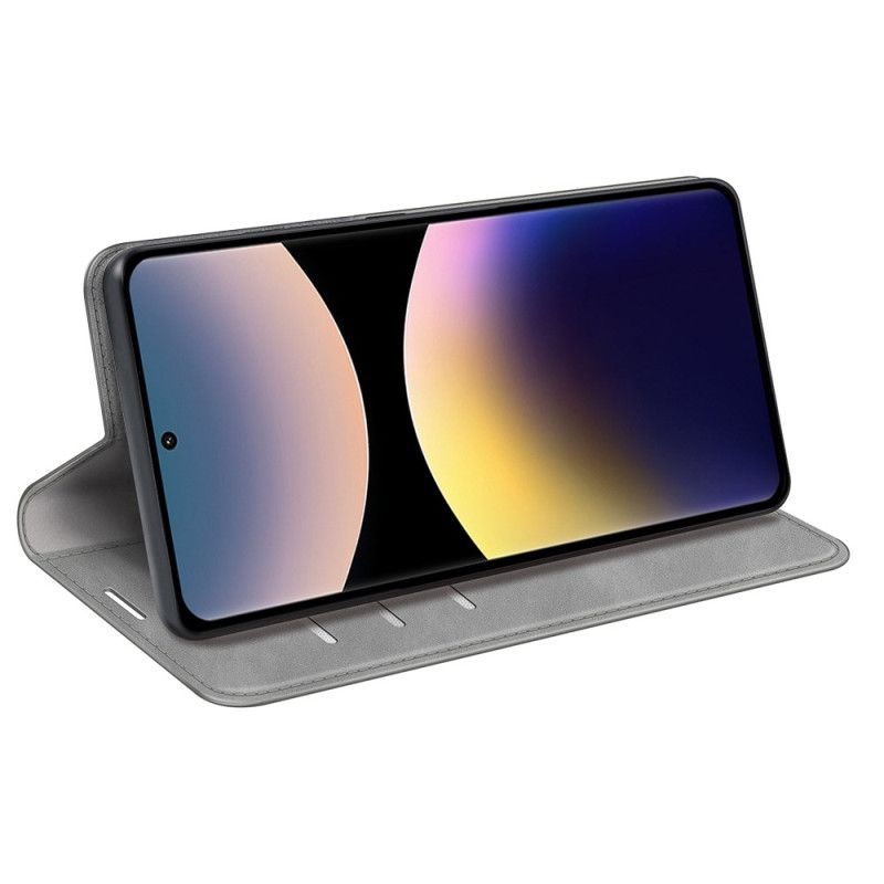 Nahkakotelo Xiaomi Redmi Note 14 Pro 4g Puhelinkuoret Nahkatyylinen