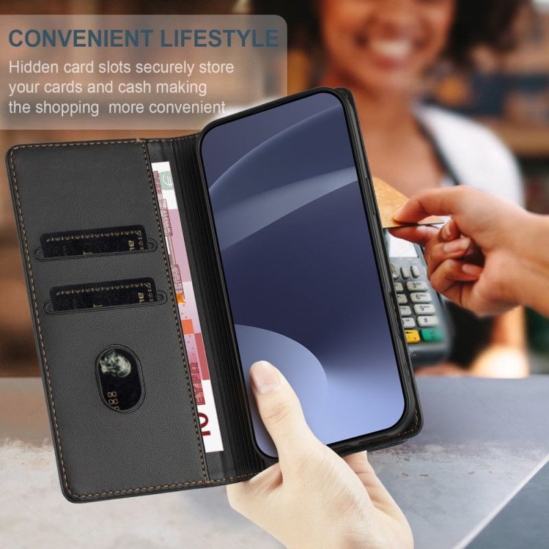 Nahkakotelo Xiaomi Redmi Note 14 Pro 4g Puhelinkuoret Punk-tyylinen