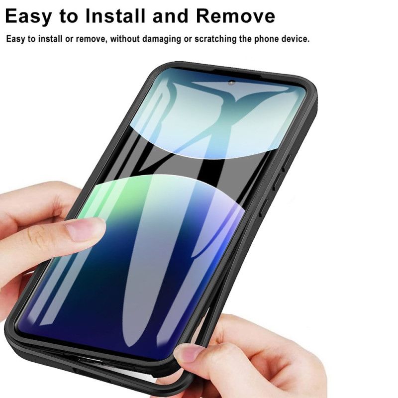 Puhelinkuoret Xiaomi Redmi Note 14 Pro 4g Hybridi Näytönsuojalla