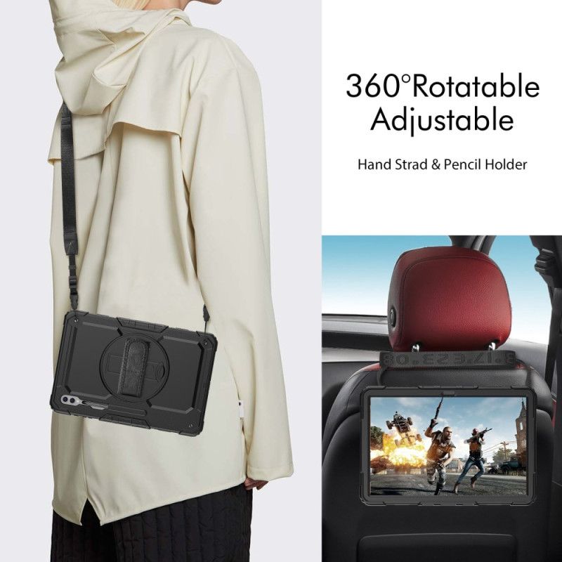 Kuori Samsung Galaxy Tab S10 Ultra Jalusta Ja Näytönsuoja Suojakuori