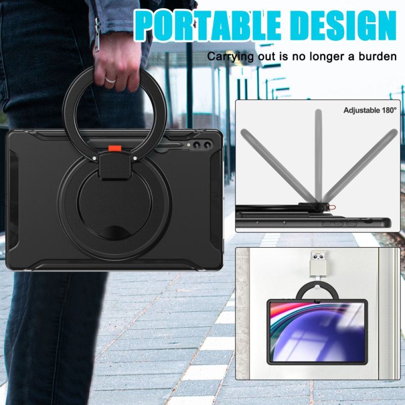 Puhelinkuoret Samsung Galaxy Tab S10 Ultra Pyörivä Rengasjalusta