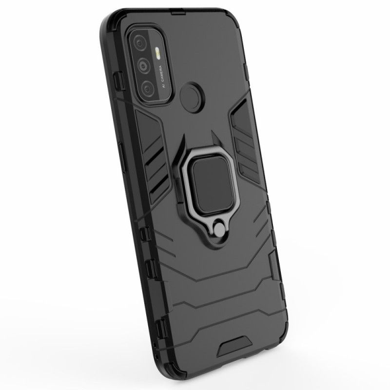 Kuori Oppo A53s Punainen Musta Kestävä Rengas